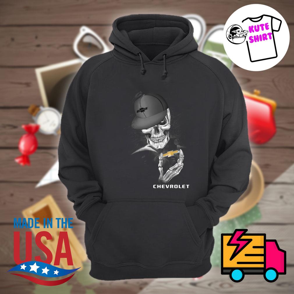 Skull Chevrolet logo shirt hoodie tank top sweater and long sleeve t shirt