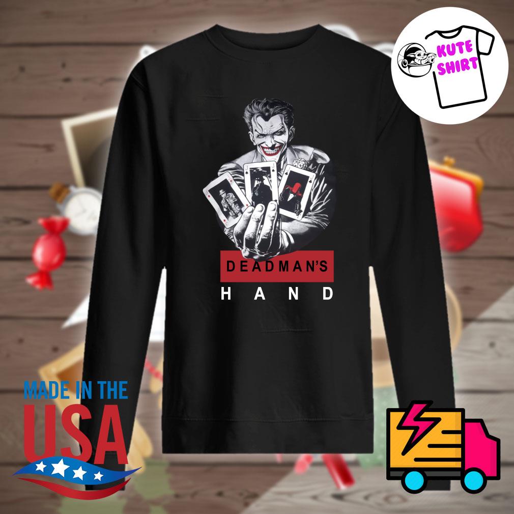 Joker dead man's hand s Sweater
