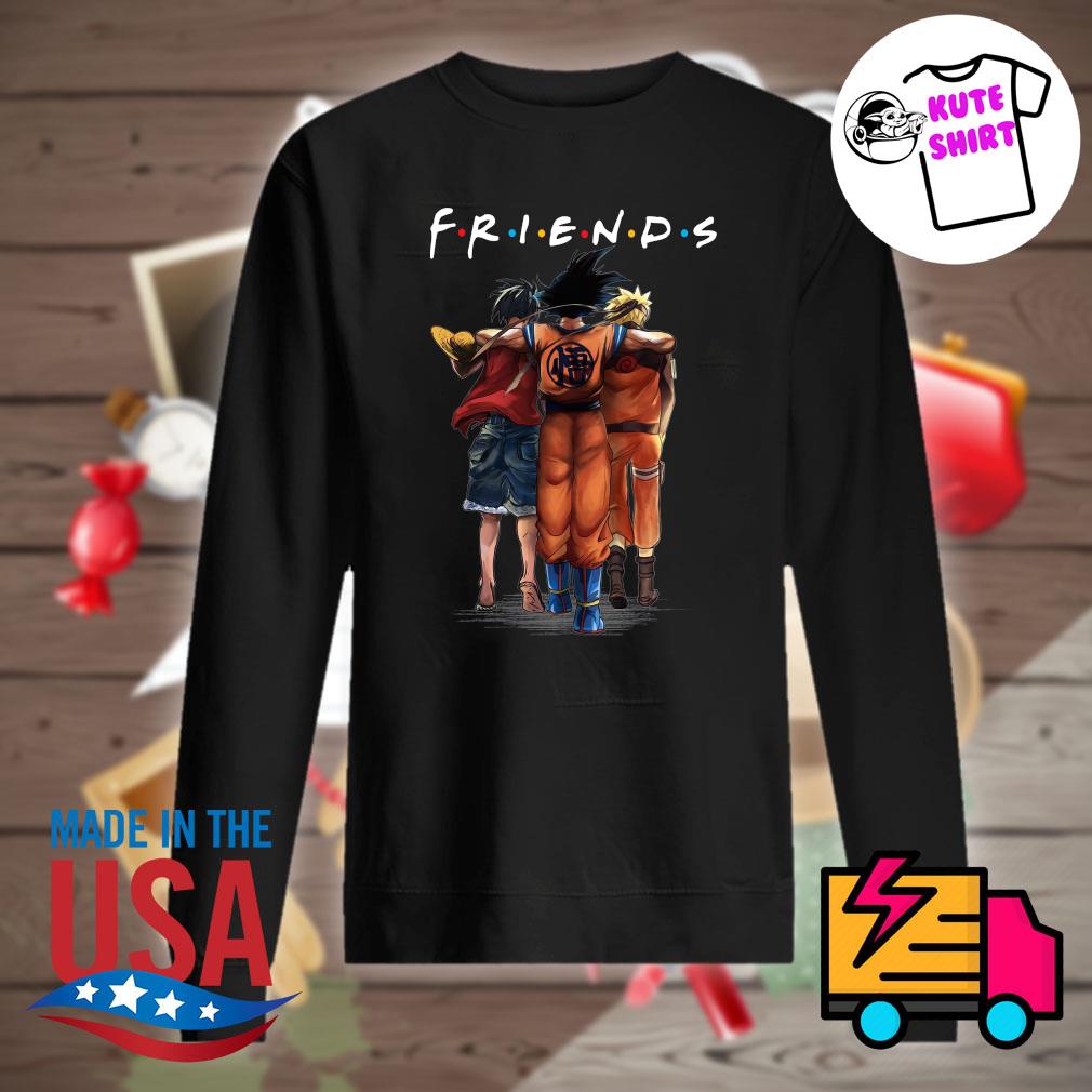 Luffy Goku and Naruto Friends s Sweater