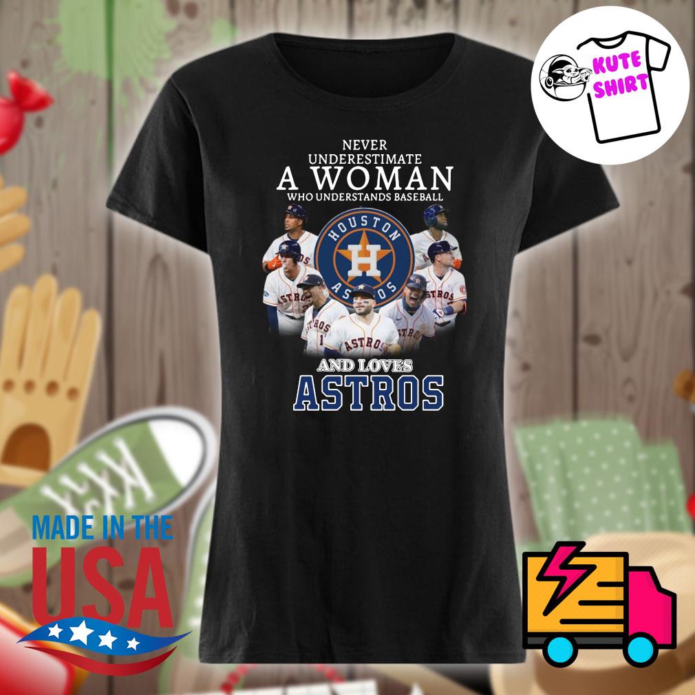 Real women love baseball smart women love the Astros shirt - Nbmerch