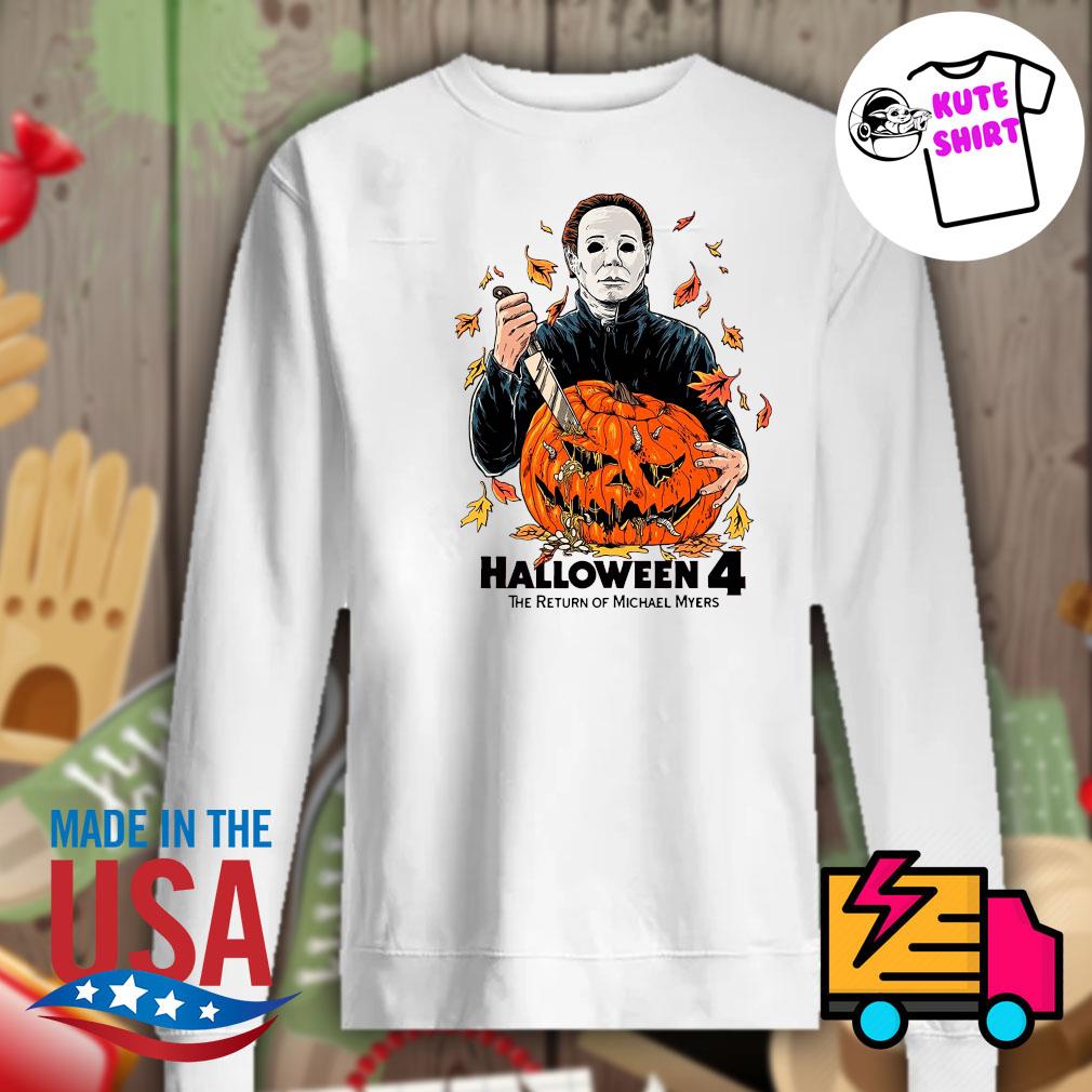 Personalized Scary Michael Myers Pumpkin Stroh's Beer Baseball Jersey Shirt