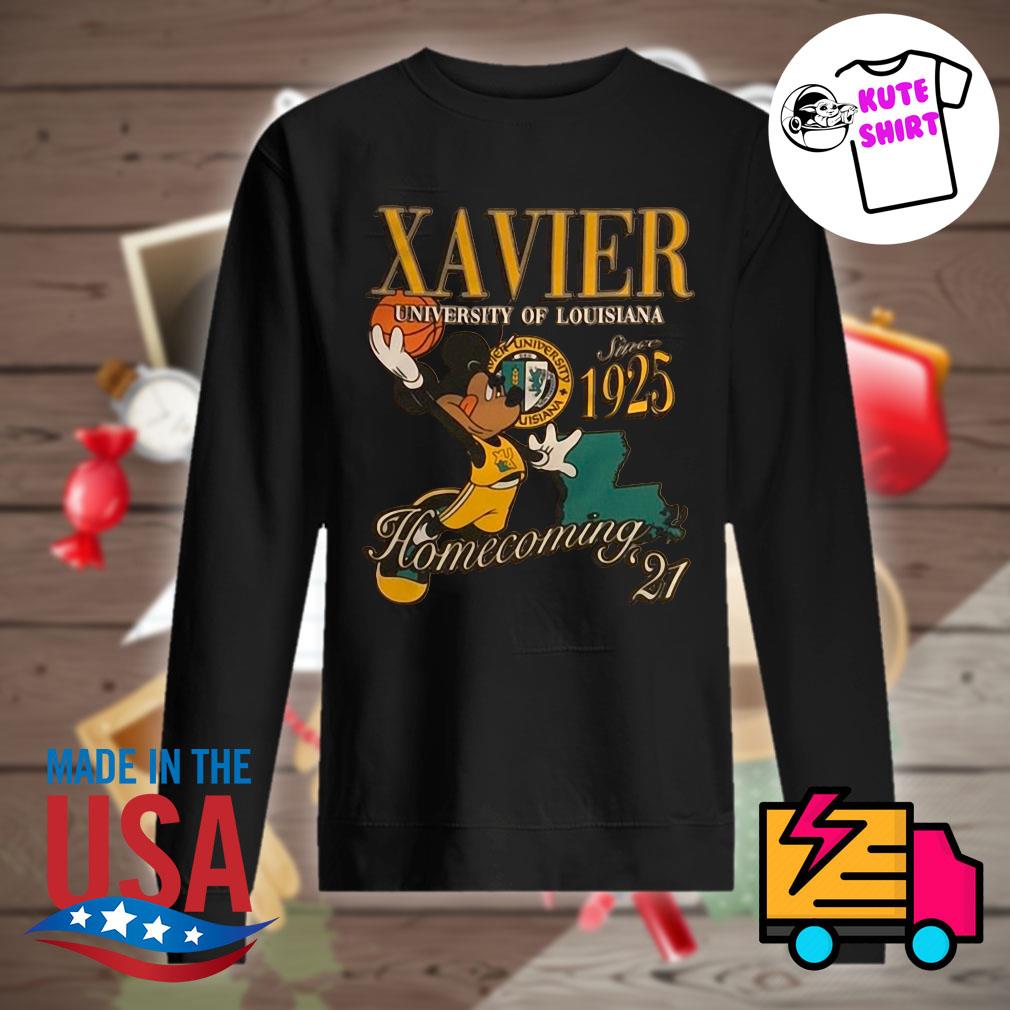 Mickey mouse Xavier university of Louisiana since 1925 homecoming '21 s Sweater