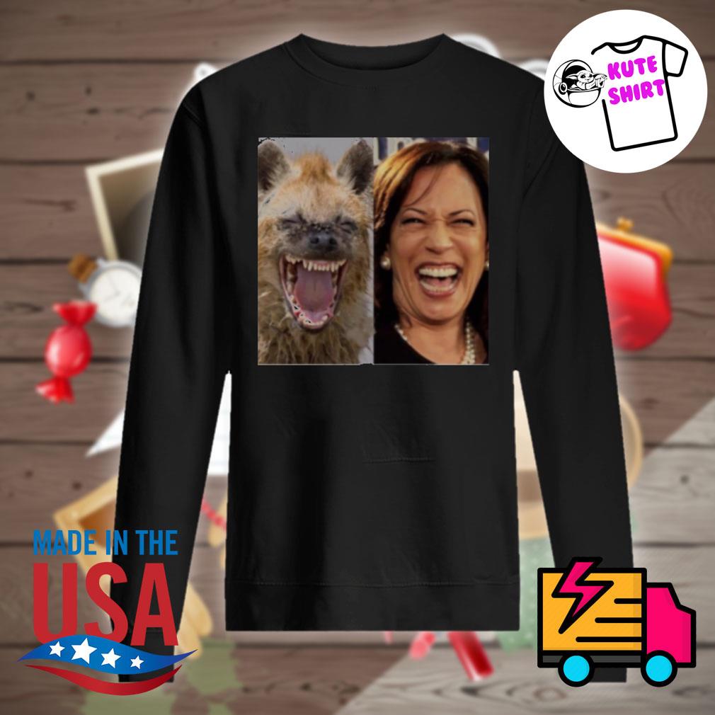 Kamala Harris Hyena Cackle Laugh Camela Vice President s Sweater