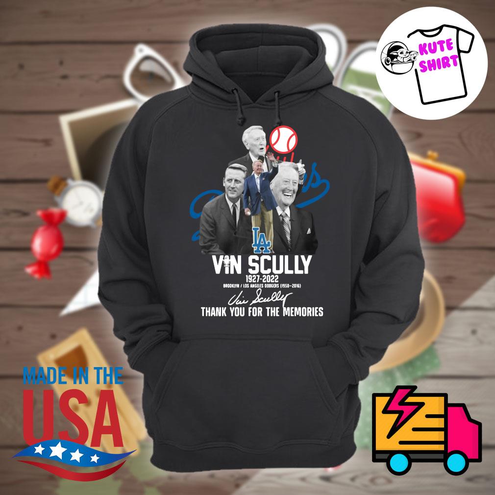 Vin Scully Shirt, Vin Scully Dodgers logo memories Shirt, hoodie