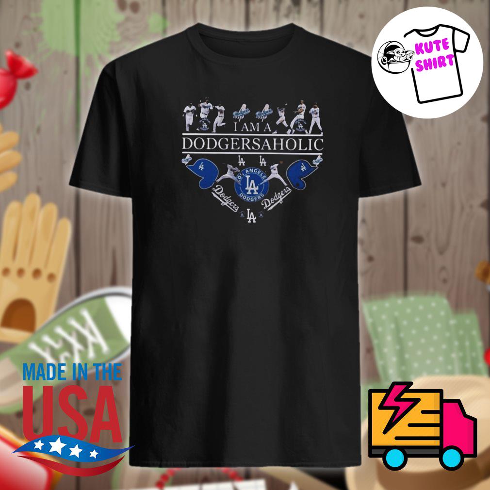 I Am A Dodgersaholic I Love Los Angeles Dodgers t-shirt by To-Tee Clothing  - Issuu