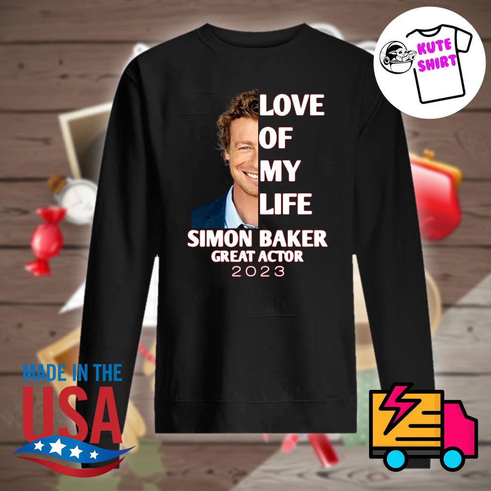 Love of my life Simon Baker great actor 2023 s Sweater