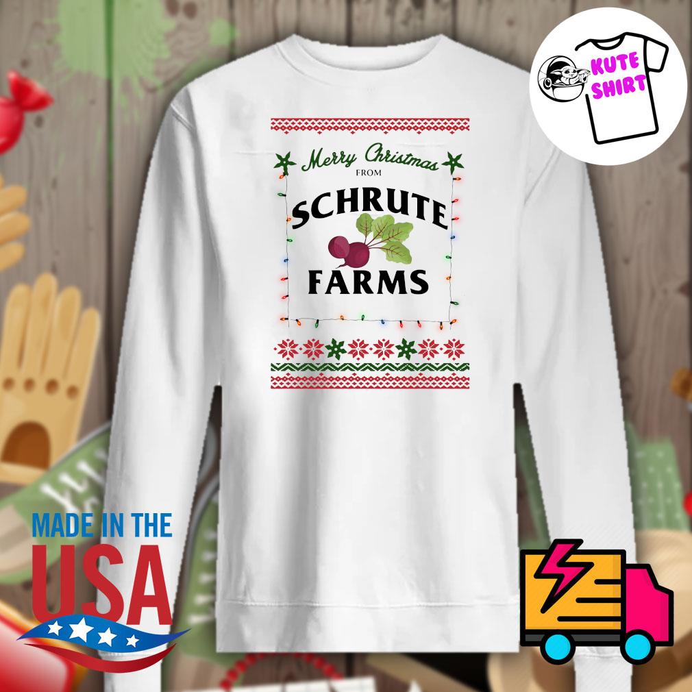 schrute farms christmas sweater