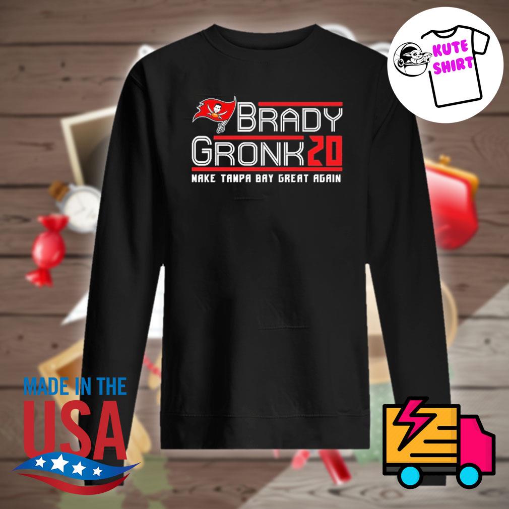 Brady gronk 20 make tampa bay great again t-shirt