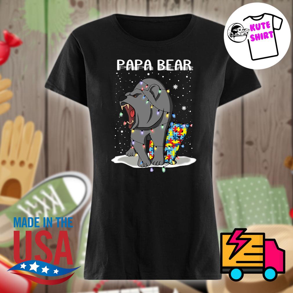Papa bear autism shirt Clearance