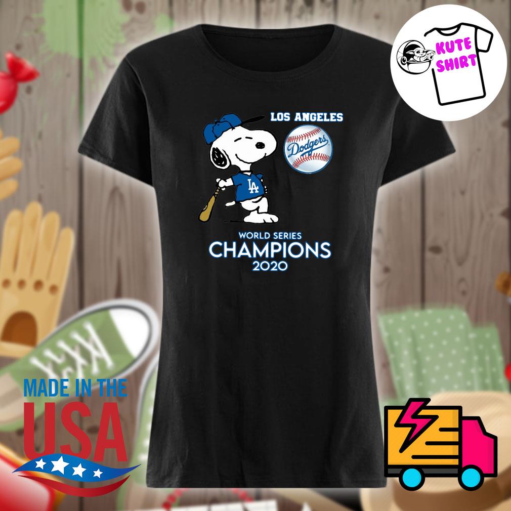 Snoopy Los Angeles Dodgers world series Champions 2020 sweater, hoodie,  sweater, long sleeve and tank top