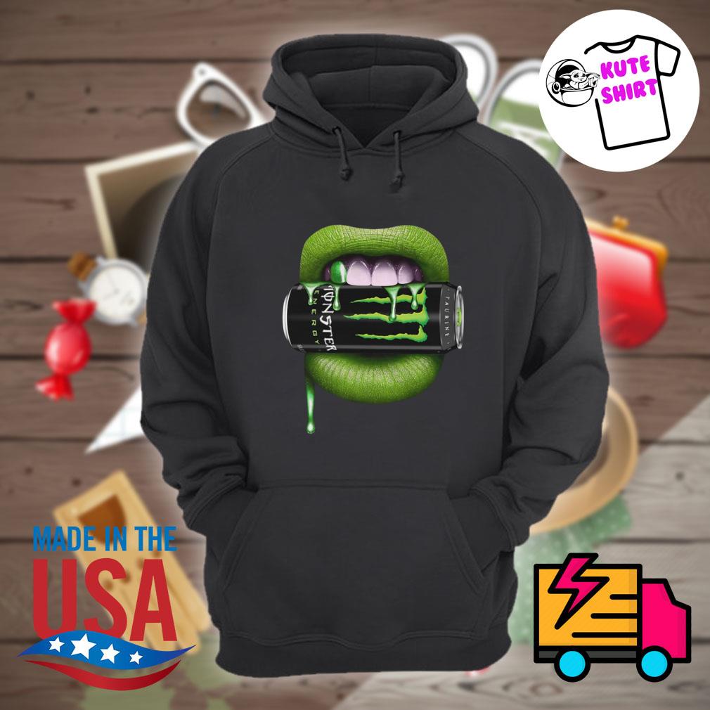 Lip Green and Monster Energy shirt, hoodie, sweater and long sleeve