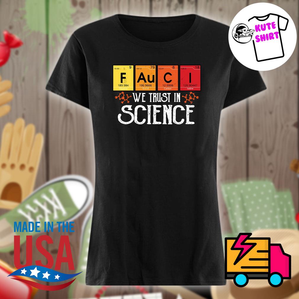 fauci science shirt