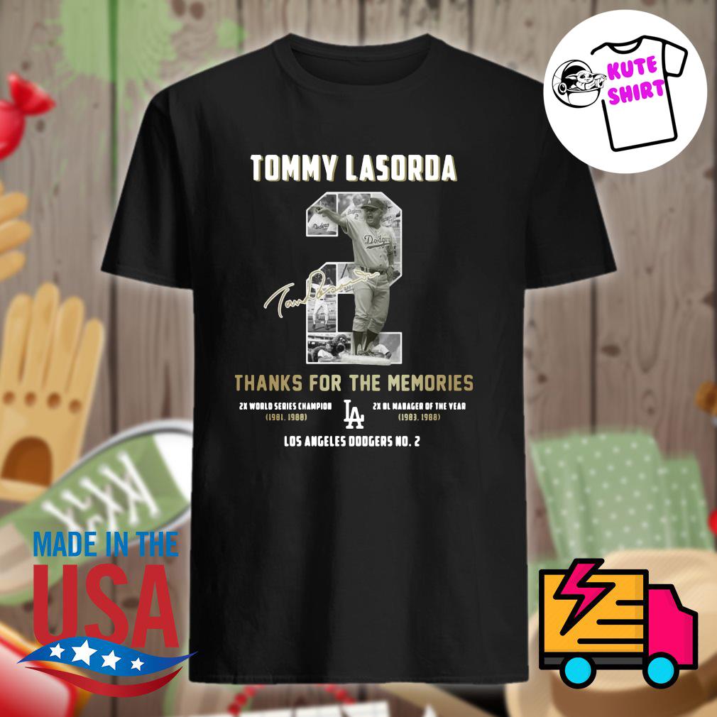 Tommy Lasorda Women's T-Shirt, Los Angeles Baseball Hall of Fame Women's  V-Neck T-Shirt