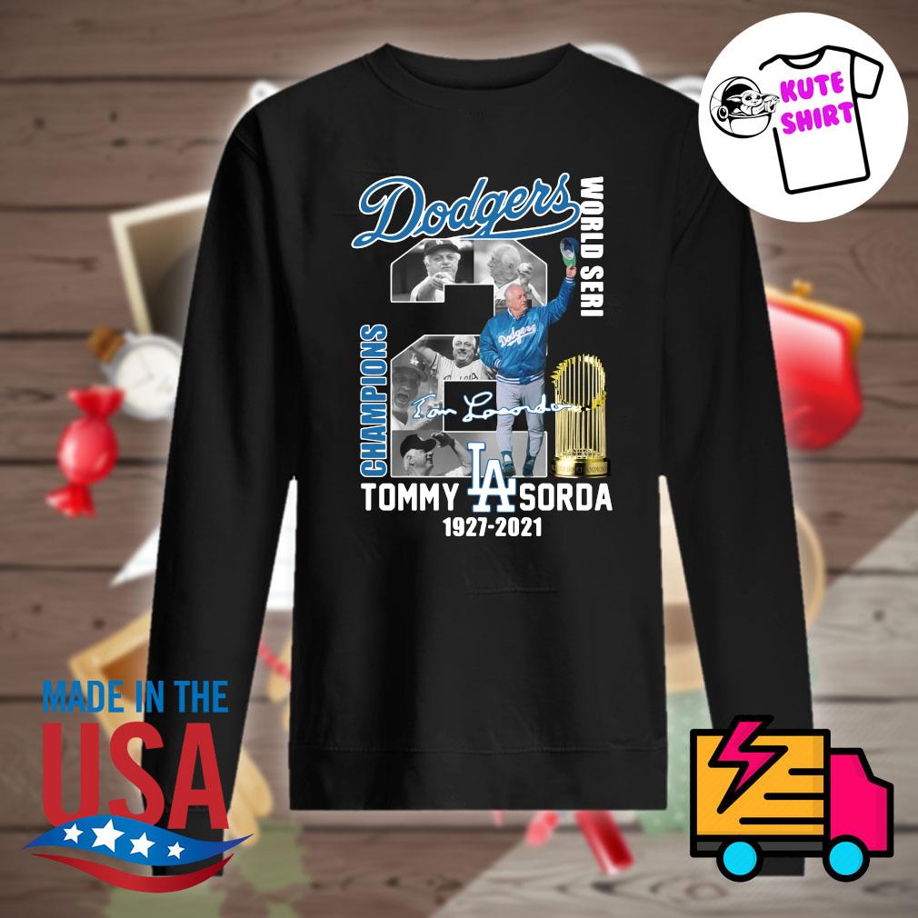 LA Dodgers Tommy Lasorda T-Shirt - For Men or Women 